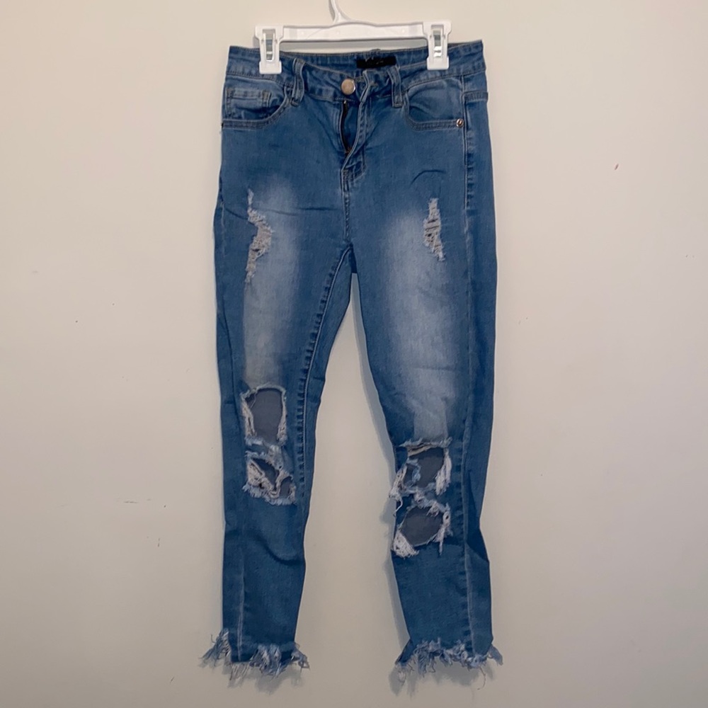 Forever 21 Ripped Jeans